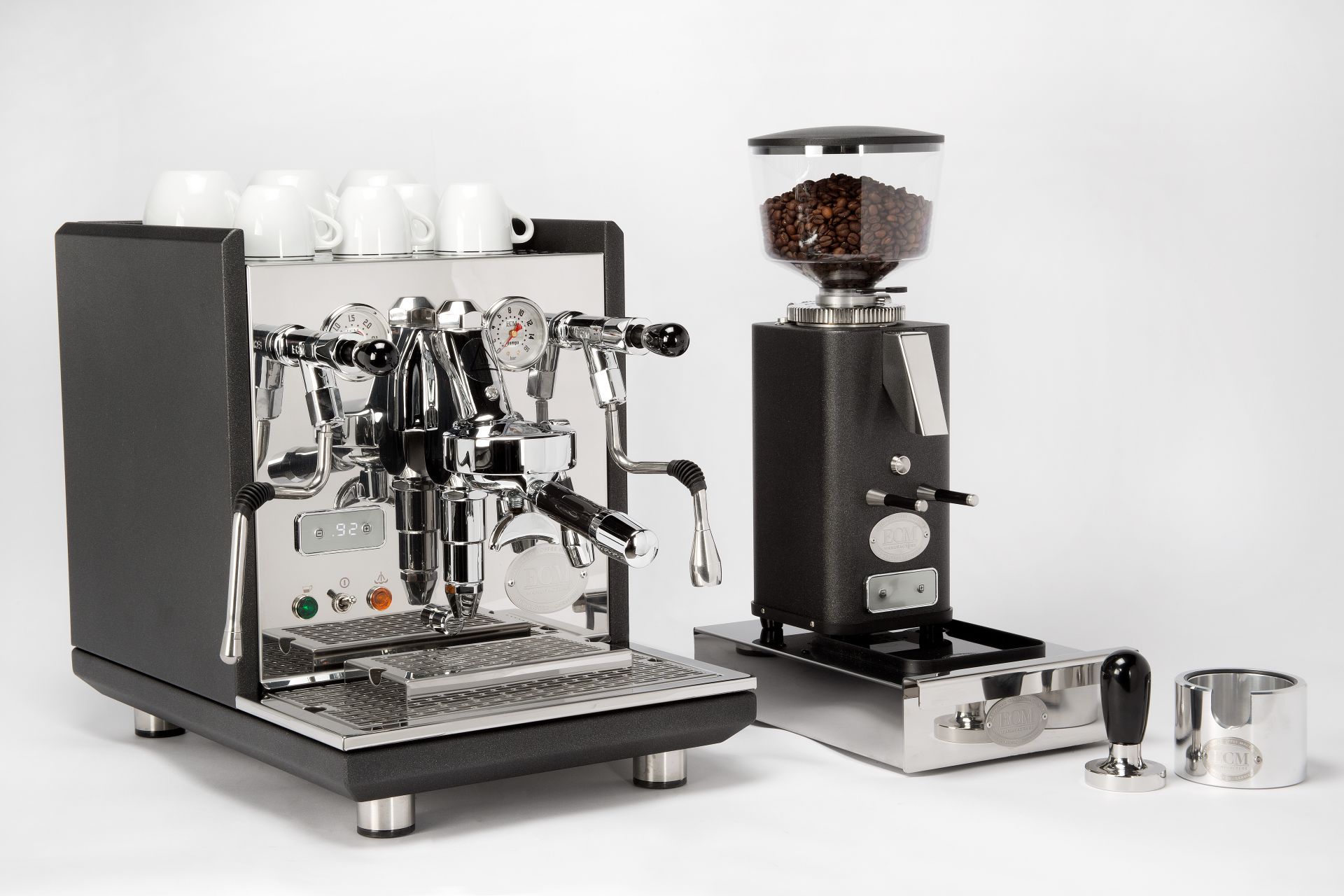 ECM Synchronika Anthrazit PID Dual BoilerSystem mit Rotationspumpe